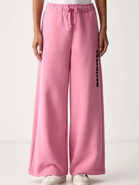 Marimekko pantaloni de trening pentru femei cu roz