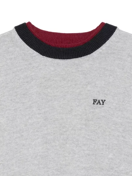 Sweter dziecięcy Fay szary