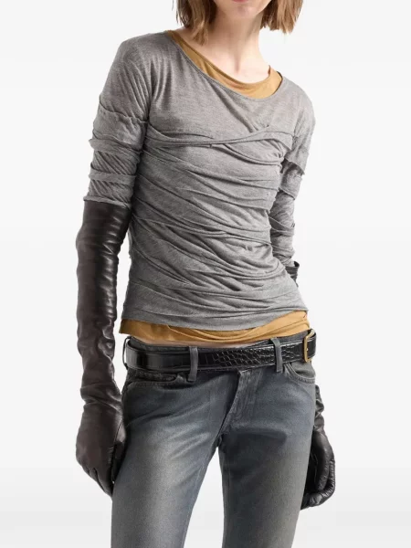 Tricou 7 For All Mankind gri