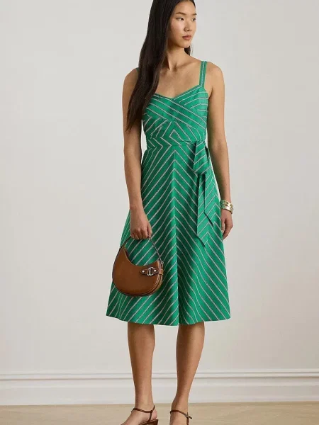 Lauren Ralph Lauren rochie din verde