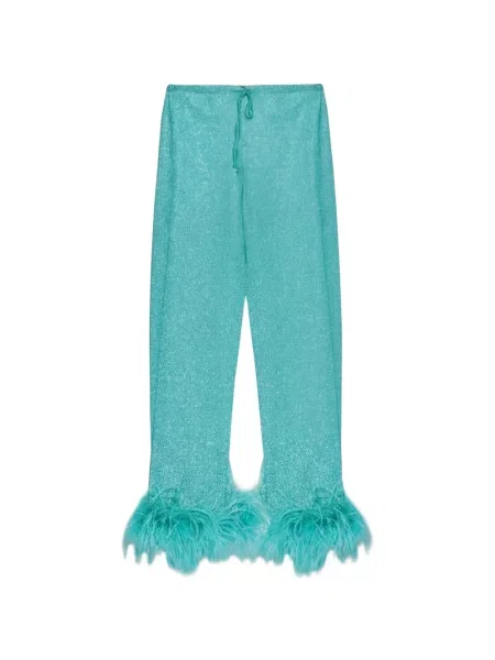 Pantaloni Oseree cu pene albastru