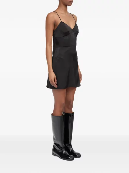 Rochie mini Mm6 Maison Margiela negru