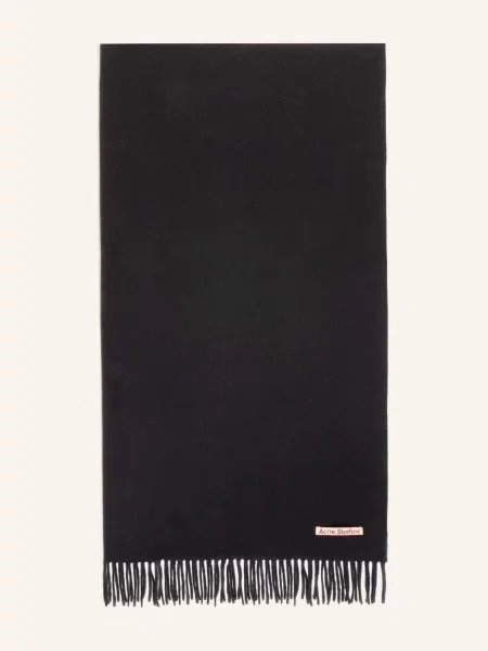 Šál Acne Studios černý