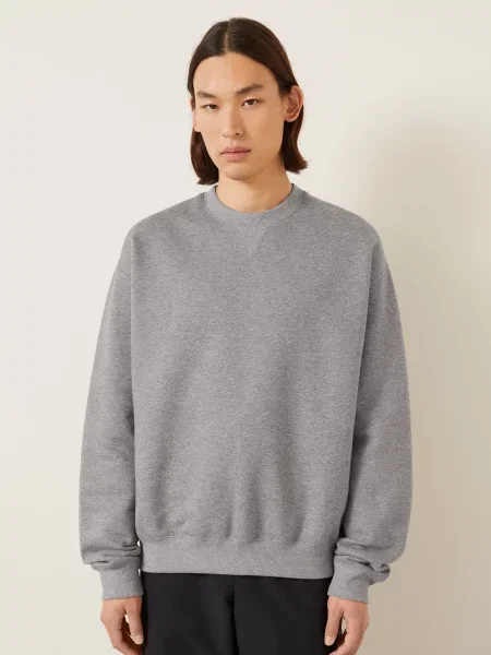 Jil Sander Bluza Oversize grau szara