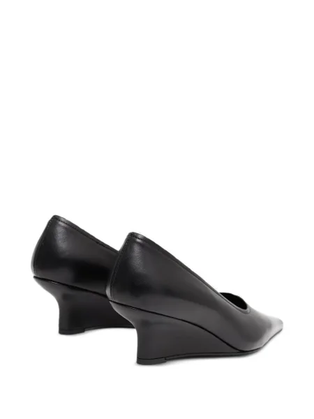 Pantofi cu toc Toteme din piele negru