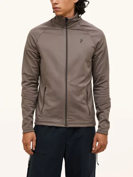Peak Performance Bunda Midlayer Rider Essentials olivová
