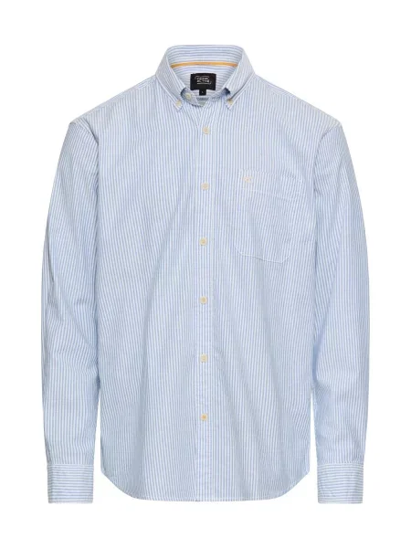 Camel Active Košile Regular Fit modrá bílá