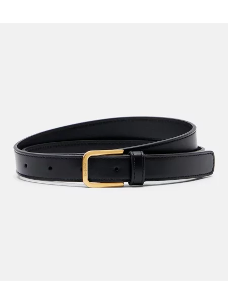 Curea Saint Laurent din piele negru