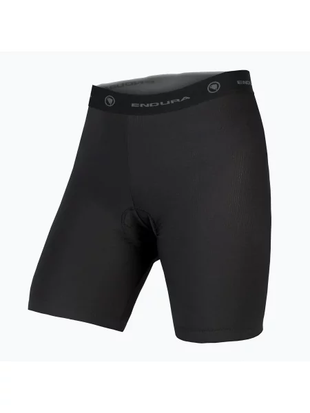 Cyklistické šortky Endura Padded Liner II black černé