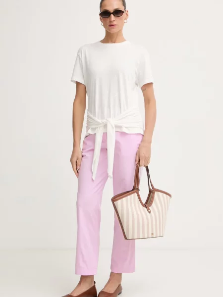 Tommy Hilfiger Pantaloni chino Mov deschis roz
