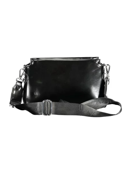 Lniana torebka crossbody Byblos czarna