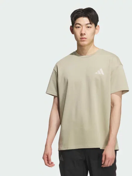 Футболка Adidas коричневая