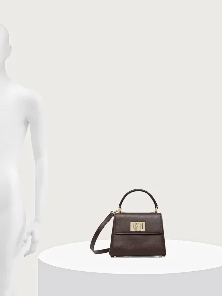 Шкіряний топ Furla
