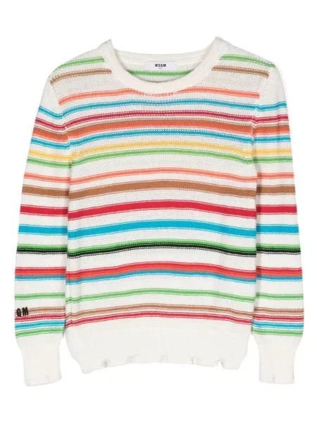 Bluza dziecięca Msgm biała