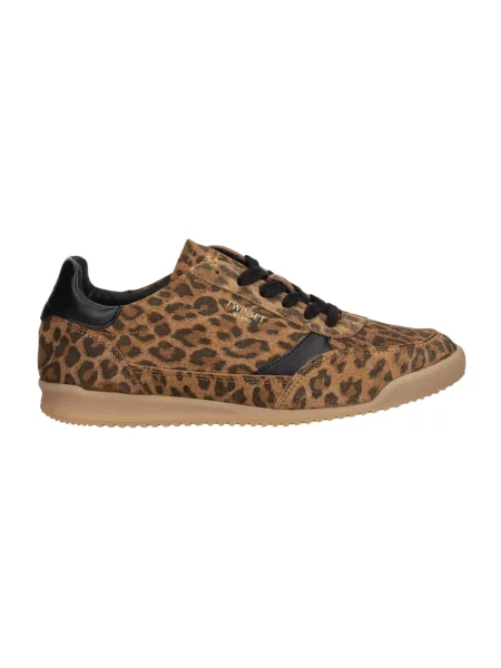 Twinset sneakersy zamszowe beżowy