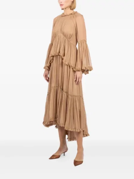 Rochie midi Zimmermann până la genunchi de costum