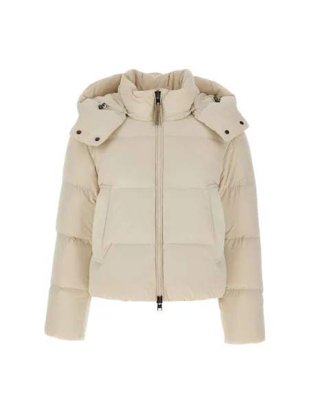 Kurtka puchowa Woolrich beżowa