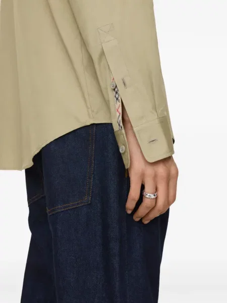 Риза Burberry поплин