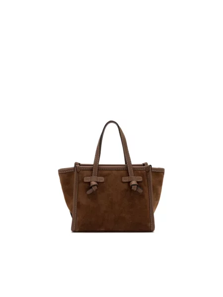 Shopperka Gianni Chiarini skórzana brązowa