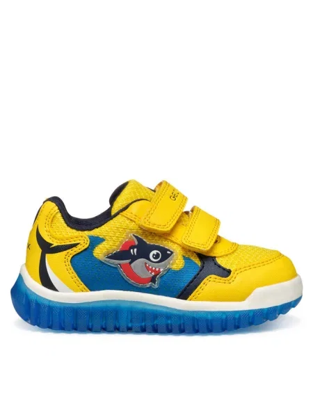 Sneakersy Geox żółte