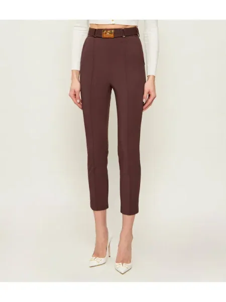 Elisabetta Franchi Pantaloni din maro