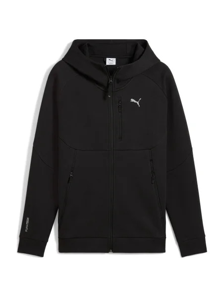 PUMA Športová mikina so PUMATECH' čierna