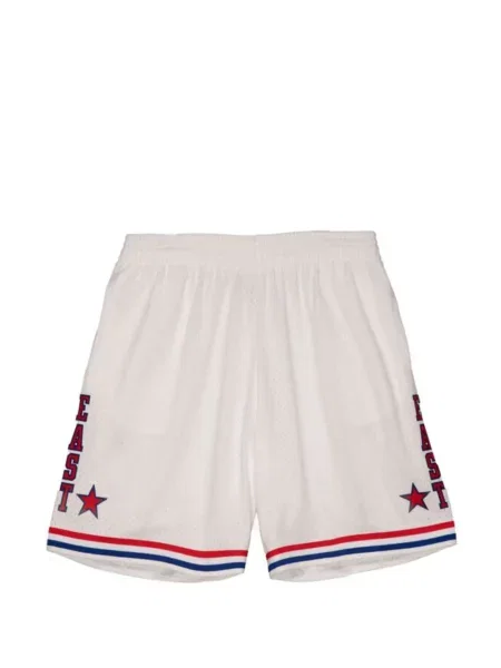 Pantaloni scurți Mitchell & Ness cu dungi alb