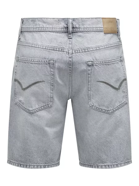 Only & Sons Jeans Edge Ram deschis gri
