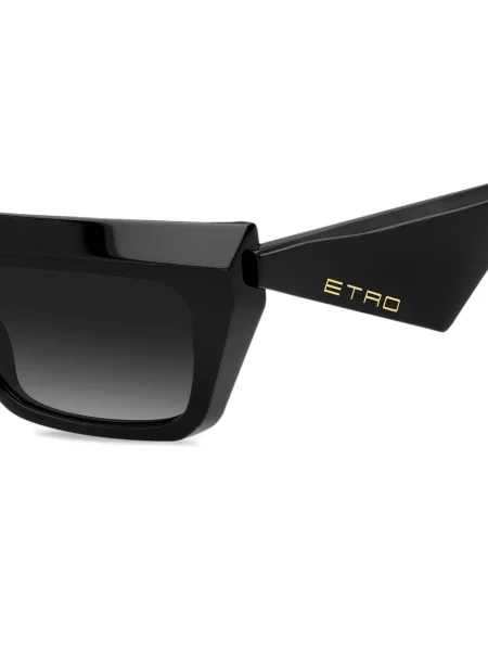 Ochelari de soare Etro cu imprimeu geometric negru