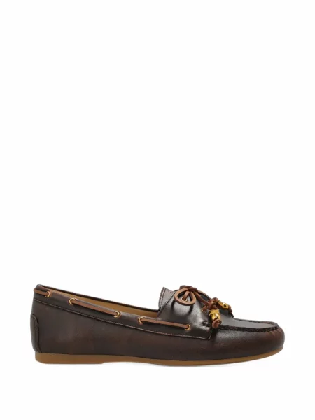 Garnitură de blană mocasini Michael Michael Kors din piele negru