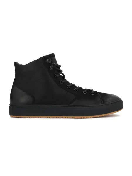 Sneakersy Kazar skórzane czarne