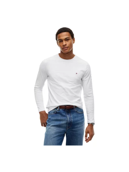 Bluza Tommy Hilfiger z logo biała