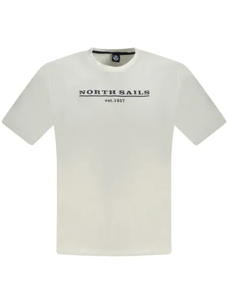 Tricou North Sails scurt alb
