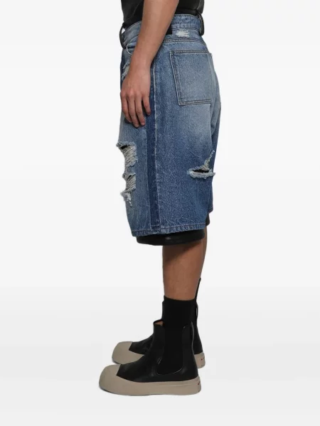 Pantaloni scurți din denim Earthling Vip albastru