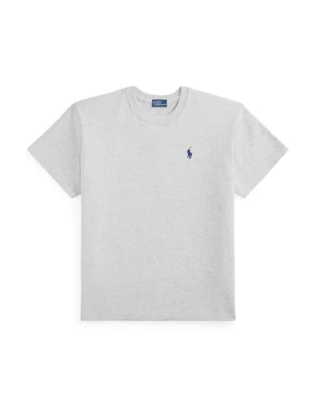 Polo Ralph Lauren Marškinėliai tamsiai mėlyna / margai pilka