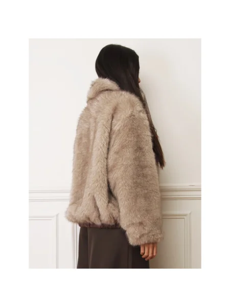 Palton La Modeuse maro