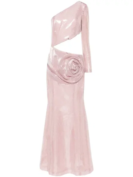 Rochie Jean-louis Sabaji cu model floral de costum roz