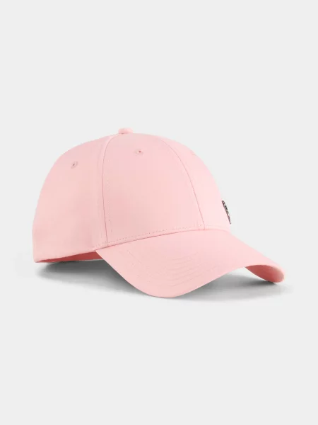 PUMA Ess Metal Cat Bb Cap Кепка Унісекс Комбінований верх рожевий