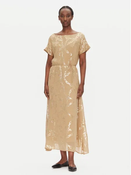 Bruuns Bazaar Rochie cocktail Caroli bej