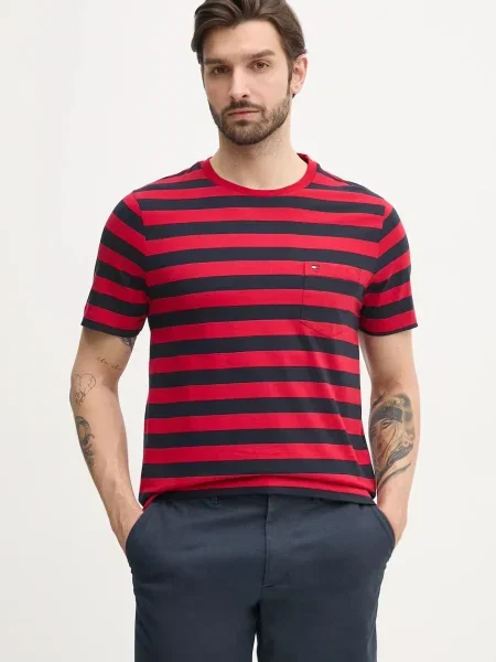 Tommy Hilfiger tricou din roșu