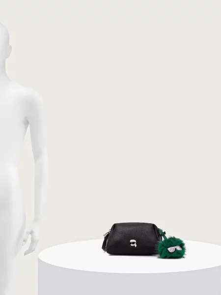 Кожаная сумка через плечо Karl Lagerfeld