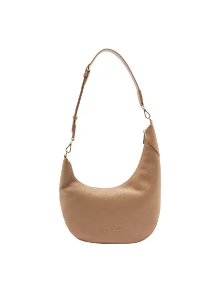 Torebka Love Moschino skórzana beżowa