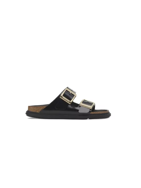 Klapki Birkenstock na sprzączkę klasyczne czarne