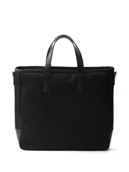 Geantă Prada cu autograf negru
