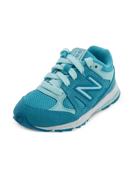 Top New Balance cu autograf alergare albastru