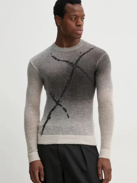 Heliot Emil pulover barbati light gri