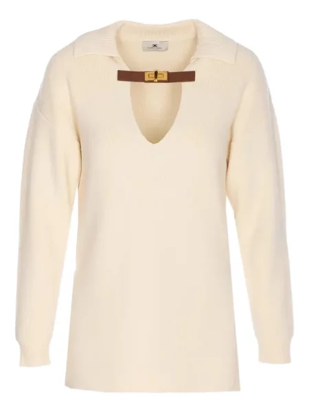 Pulover Elisabetta Franchi alb
