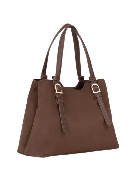 Crossbody kabelka Valentino hnedá