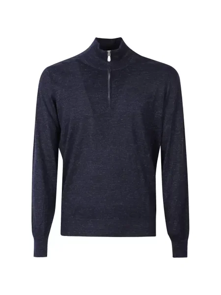 Pulover Brunello Cucinelli albastru