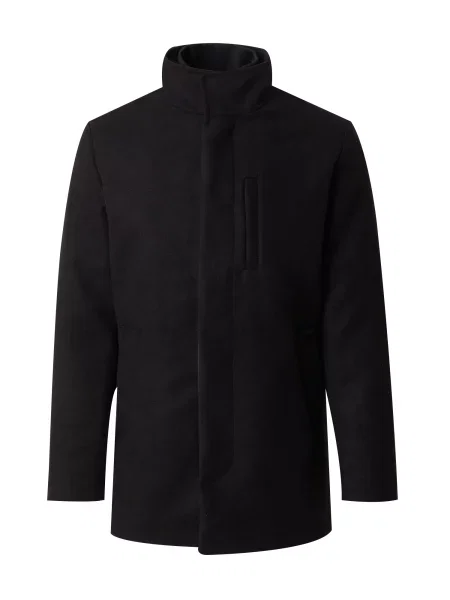 JACK & JONES Přechodný kabát JJDunham' černá